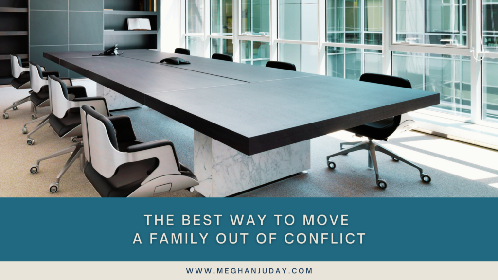 The Best Way to Move a Family out of Conflict